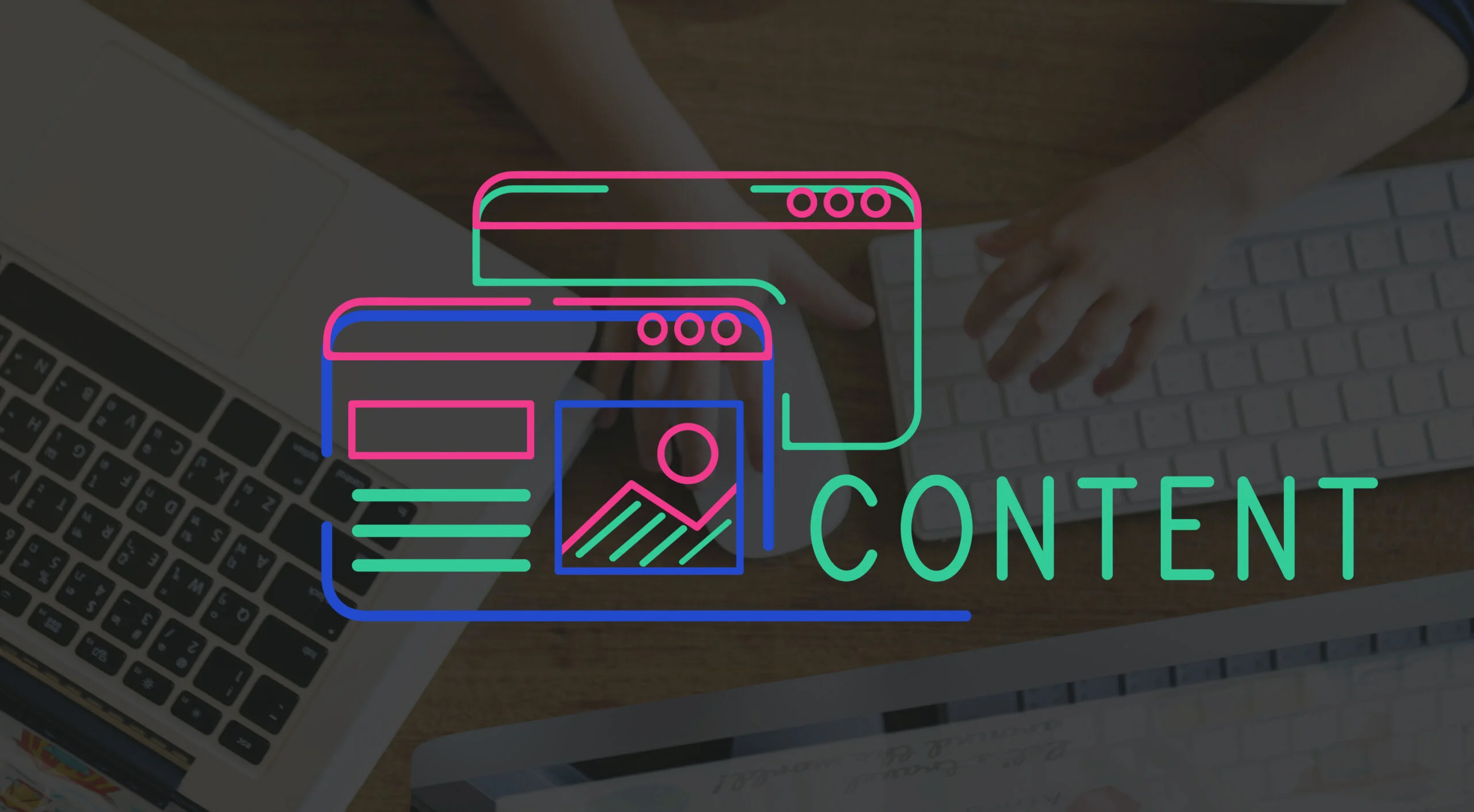 website design content layout graphic