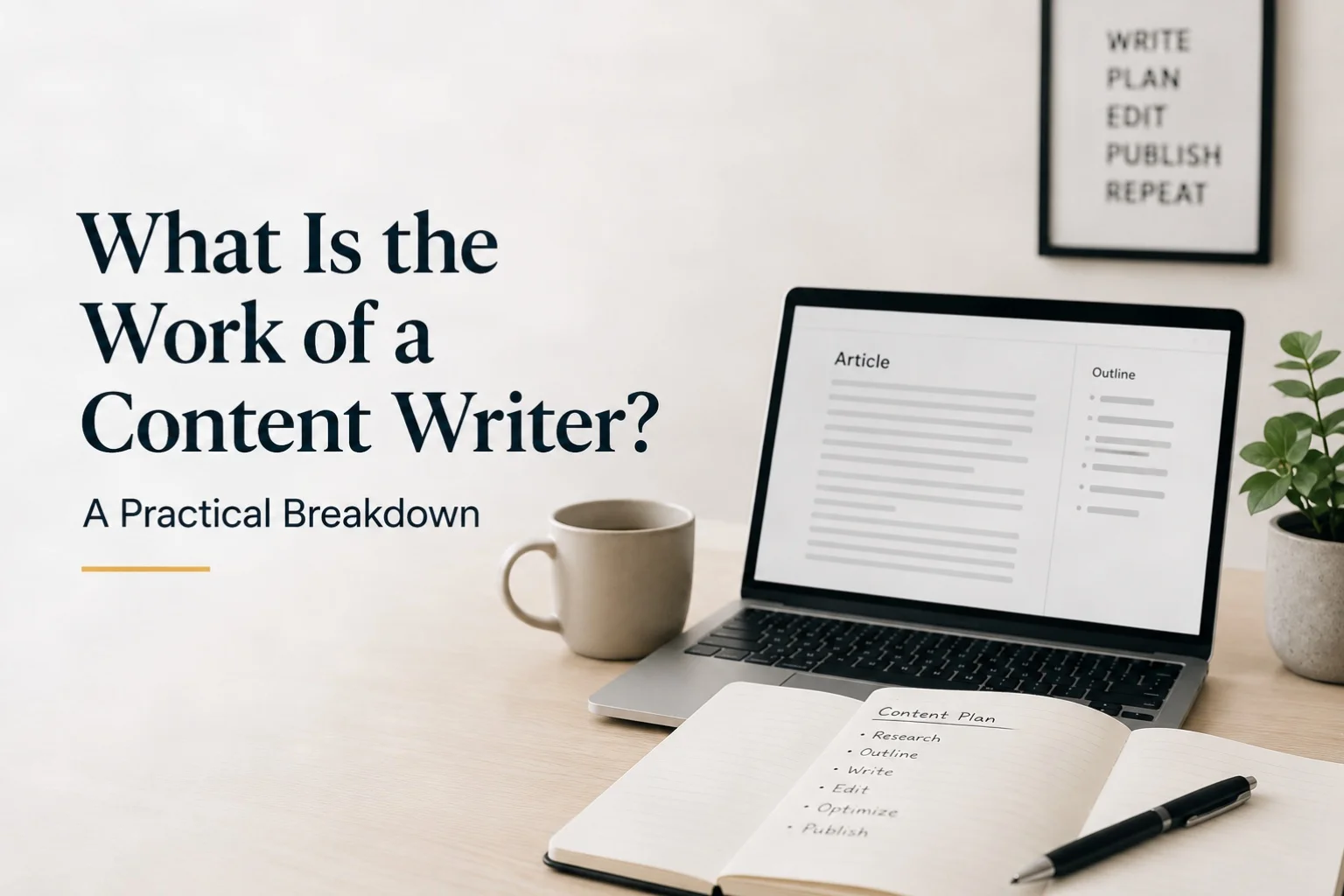 what is the work of content writer